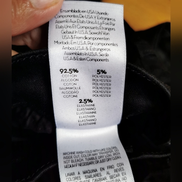 Mother Women's Size 29 stunner zip ankle step fray, not guilty - Picture 11 of 12